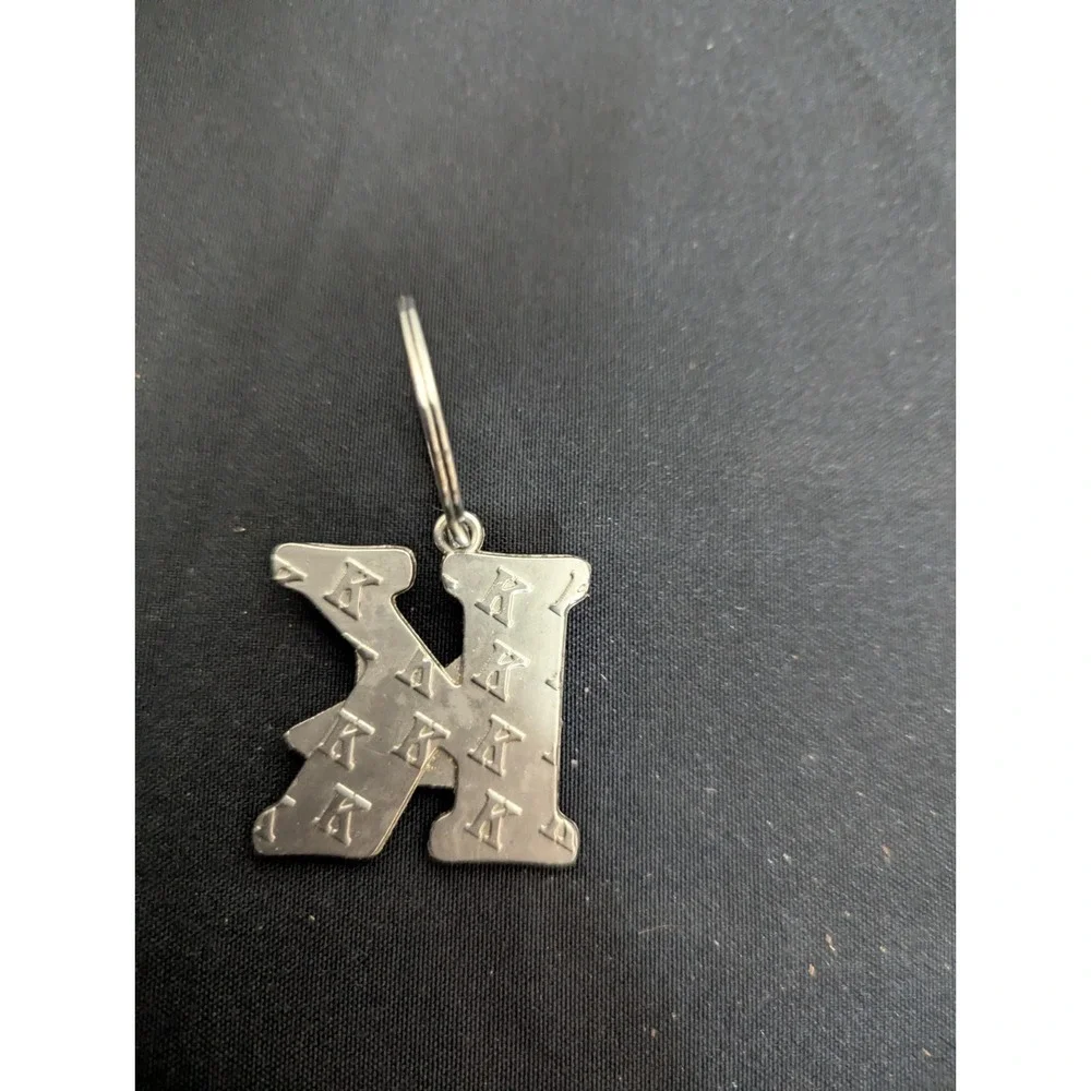 Las Vegas letter initial K keychain‎ keyring souvenir key holder